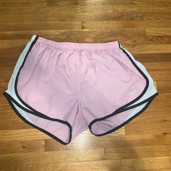 baby pink nike shorts